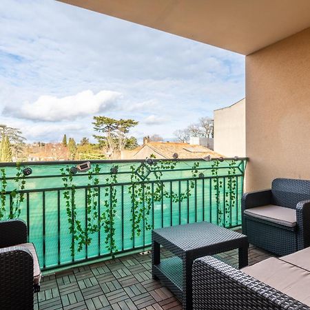 Апартаменти L'Ecrin Jardin Des Remparts - Parking Prive - Terrasse Каркассонн Екстер'єр фото