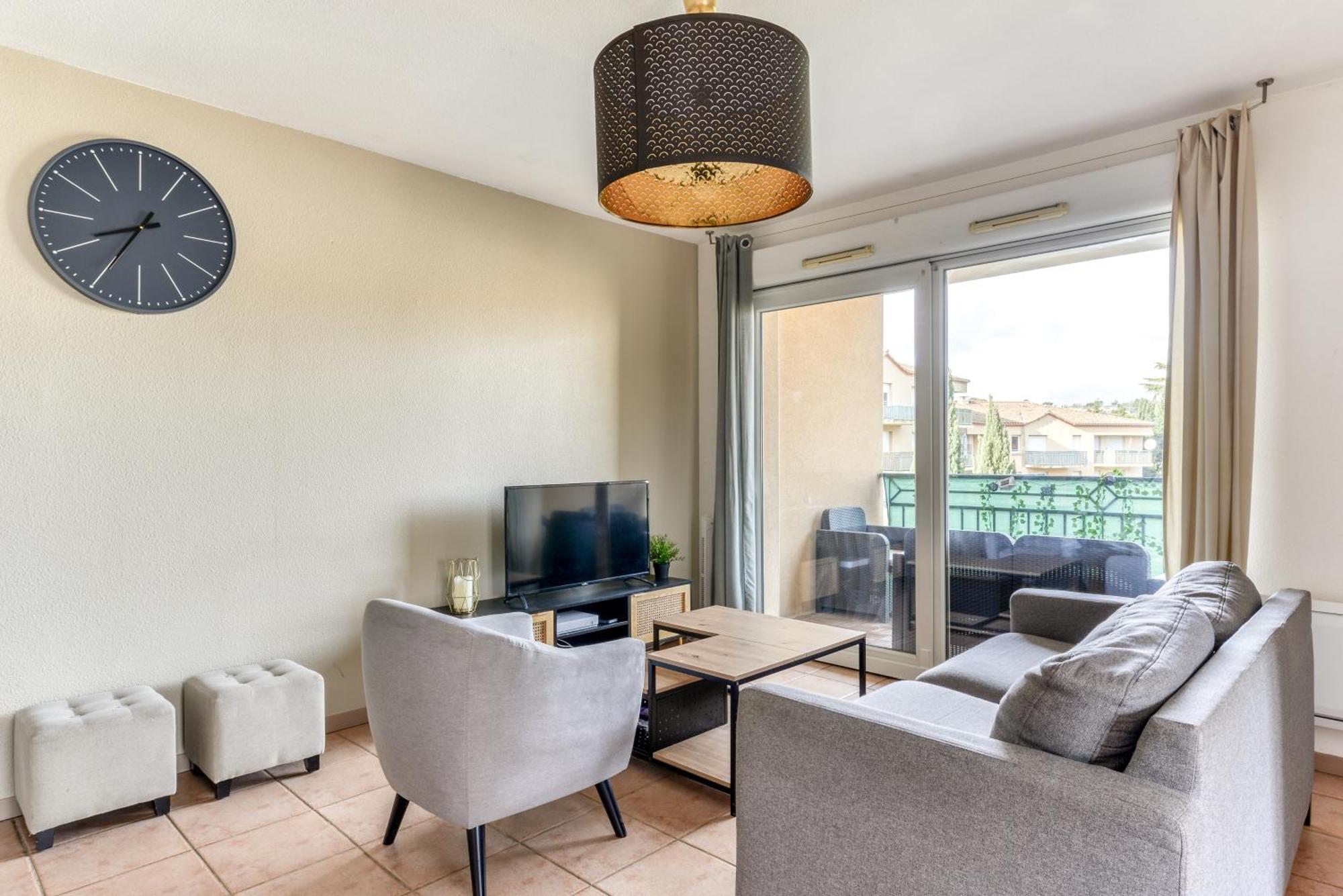Апартаменти L'Ecrin Jardin Des Remparts - Parking Prive - Terrasse Каркассонн Екстер'єр фото